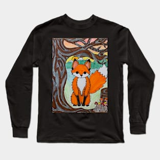 Little Fox Long Sleeve T-Shirt